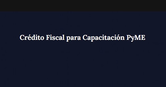 Capacita tu empresa en Comext con Crédito Fiscal