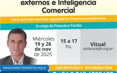 Capacitación CaCESFe- Inteligencia Comercial e Investigaciones de mercados externos.