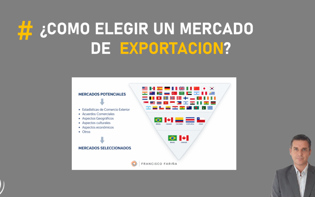 ¿Cómo elegir un mercado de exportación?