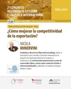Nicola Minervini - Congreso Comercio Exterior